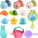 Toddler Baby Bath Toys, Water Toys Pool Toys for Toddlers 1-3, Water Table Toys Bath Tub Toys for Kids Gifts for 2 3 Year Old Boys Girls, 13 Packs