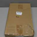 Geelin 47 Inch Christmas Wooden Stocking Holder Stand Freestanding Christmas Stocking Stand Rack with 7 Hooks with Red Ribbon for Xmas Living Bedroom Room