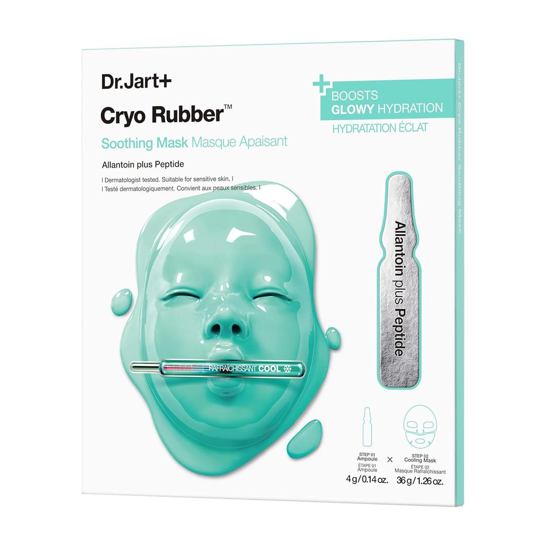 Dr.Jart+ Cryo Rubber Cooling Korean Face Mask with Serum Ampoule| Korean Skin Care | Travel Size