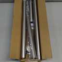 Shower Curtain Rod, 32-83 inch Heavy Duty Spring Tension Shower Rod, Non Slip, Never Rust, No Drill 1" Diameter Adjustable Shower Rods for Bathroom, Window (Silver)