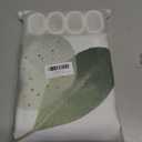 Spring Sage Green Shower Curtain Set Botanical Eucalyptus Bathroom Decor, 72"W x 72"L