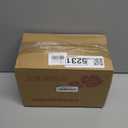 24 Pcs Gold Acrylic Sign Holder,4x6 Clear Table Sign Holder with Vertical Stand,Gold Frame Plastic Display for Restaurant Office School Wedding and Store