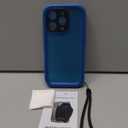 SPORTLINK for iPhone 16 Pro Waterproof Case - Shockproof Dustproof Case with Built-in Clear Screen Protector, Full Body Heavy Duty Sealed Protective Cover for iPhone 16 Pro Case 6.3" Blue