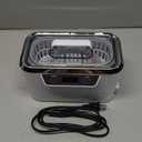 Ultrasonic Cleaner, Professional Ultrasonic Jewelry Cleaner for Diamond Ring, Silver, Gold, Earrings, Necklaces, Glasses, Denture, Retainer, Cpap, Coins, Mouthguard, Razors - VisiClean