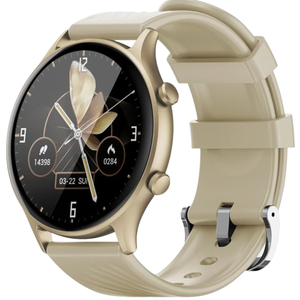 Smart Watch for Women, Slim Fitness Tracker with Heart Rate, Blood Oxygen, Sleep & Step Monitor, IP68 Waterproof Smartwatch, Lightweight Pink/Gold Bracelet Watch Compatible with Android & iPhone