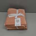 Great Bay Home Pink Hand Towels - 100% Cotton 6 Pack 26x16 Hand Towel Set - Absorbent, Quick-Drying, Durable Towels for Handroom Decor - Low-Twist, Two-Ply Fibers (Dusty Rose)