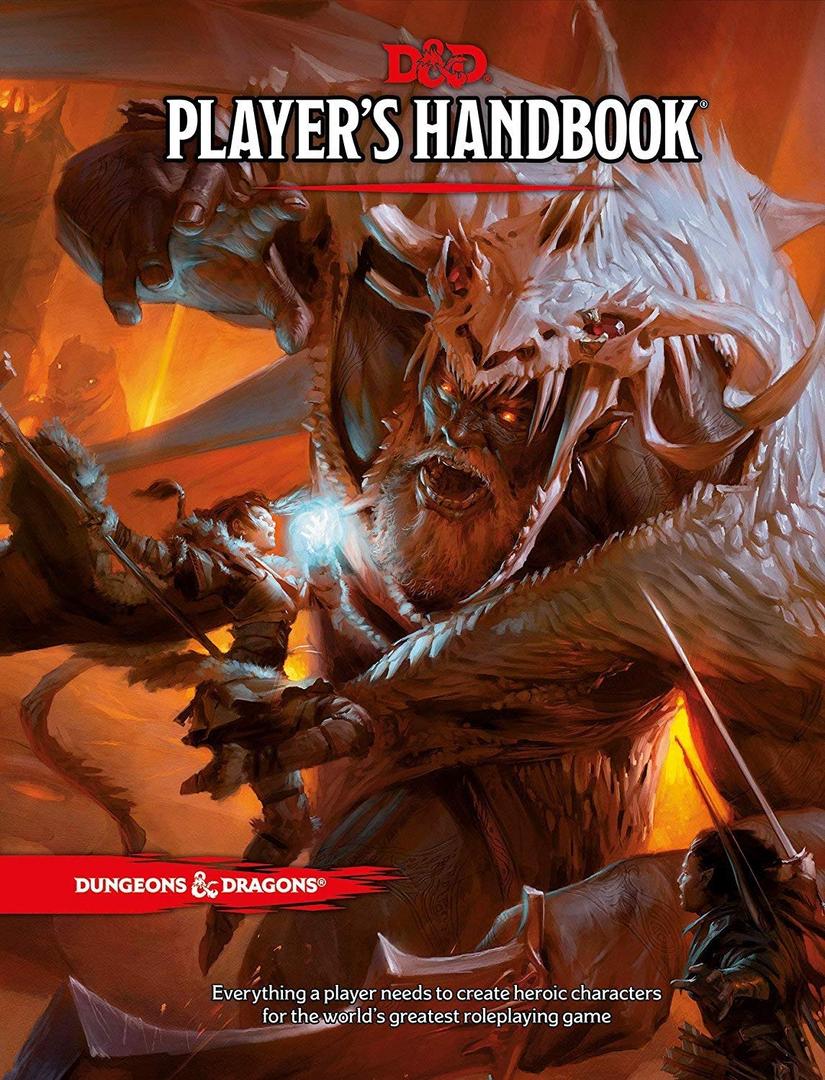 Dungeons & Dragons Player's Handbook (Libro de reglas, D&d juego de roles)