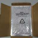 Microwave Filter Replacement 7.64 x 5.12 for GE WB06X10309 WB06X10359 Microwave Grease Filter - Also Fits LG Kenmore and More - Filters Kitchen Oven Air Entering Over the Range Vent Fan (4-Pack)