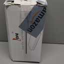 LOFE King Adjustable Memory Foam Pillow - 4 Height from 1.2 to 4.8in, CertiPUR-US Cervical Pillow for Neck Pain Relief, Neck Support Pillow for Side Sleepers, Back/Stomach Sleepers, a Removable Cover (Grey)