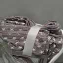 Sterling Creek Dawson Star Muslin Blanket King Three Layers Lightweight Breathable Cotton Gauzy Blanket for Adults, All Season (King, Gray)