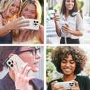 3 x OTOFLY for iPhone 16 Pro Max Case, Compatible with MagSafe, Shockproof Magnetic Silicone Case for iPhone 16 Pro Max,[Military Grade Protection] [2 Pack Screen Protectors], Stone