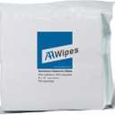 AAwipes Cleanroom Wipes Nonwoven Wipes Cellulose/Polyester Blend (Grade A, 68 Gram) 9" x 9"for Lab, Electronics, Pharmaceutical, Printing and Semiconductor Industries (Bag of 150 Pcs)