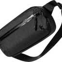 tomtoc 3.5L X-Pac Sling Bag with RFID Blocking, Crossbody Bag Minimalist Chest Shoulder Pack for Men/Women, Water-resistant Lightweight Casual Funny Pack for Travel/Daily Commute