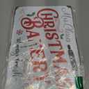 Mrs. Claus Christmas Bakery Metal Tin Sign Always Fresh Christmas Decor Vintage Holiday Decor Retro Poster for Kitchen Cafe Bar Home Wall Art Winter Decoration Sign 8x12 Inches