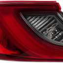 Tail Light Assembly Left Side Compatible with Camry XLE XSE Sedan 4-Door 2025 Rear Brake Lamp Driver 81560-AQ020 (Left)