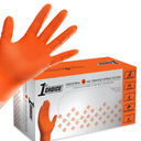 XL 1st choice 6 mil orange nitrile gloves 10 pack