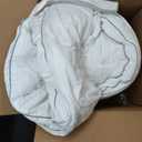 5 Inch Memory Foam Mattress Topper Twin, 2000GSM Shredded Memory Foam Pillow Top, Plush Support for Back Pain Relief, Extra Thick & Breathable, Dorm & Guest Room Essential