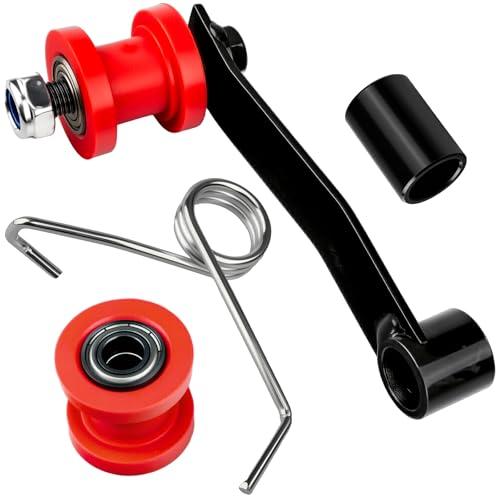 KyuerWK Chain Slider Tensioner Roller Guide Adjuster, Fit for Coolster 125cc ATV, Go Kart 110cc/ 150cc/ 200cc/ 250cc, Use 420/428/ 530 Chain Mini Bike Motorcycle