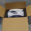 S&Q'S CERAMICS Large Serving Bowls Set of 4, 65 ounce Large Salad Bowls, 10'' Ceramic Wide Shallow Bowl Plates, Pasta Serving Dishes for Party, Entertaining, Microwave Safe(Navy Blue)