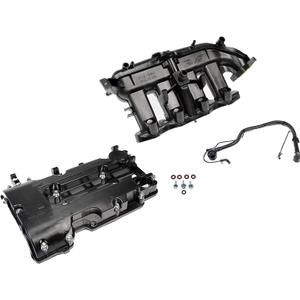 Dorman Improved Design 615-380KIT Intake Manifold and Valve Cover Complete Kit with Upgraded Valve Compatible with Select Buick/Chevrolet Models (OE FIX)