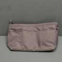 Vercord Premium Nylon Purse Organizer Tote Handbag Insert Organizers Bag in Bag Zipper 13 Pockets 5 Sizes (X-Large, Grey)