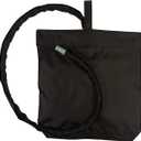 Inspired Comforts Urine Catheter Bag Cover with Snap on Pipe Cover & Hanging Strap | Easy Access | Secure & Discreet | Men & Women | 2000ml | Black