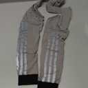 LovinPet Dog Front Leg Sleeves with Reflective Straps, Elbow & Knee Protector Recovery Sleeve for Medium & Large Dogs, Pair for Both Front Legs, Breathable Padded Support for All-Season Use,Grey,2XL