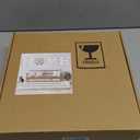 ZAZIWZ Farmhouse Home Signs with Windmill Clock Wall Decor Rustic Home Letters Wall Art for Living Room Kitchen Entryway Dining Room Bedroom (White)