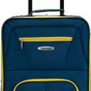 Rockland Fashion Softside Upright Luggage Set, Navy, 2-Piece (14/19)