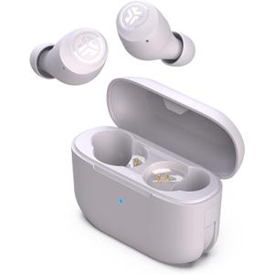 JLab Go Air Pop True Wireless Bluetooth Earbuds & Charging Case, Lilac, Dual Connect, IPX4 Sweat Resistance, Bluetooth 5 Connection, 3 EQ Sound Settings Signature, Balanced, Bass Boost