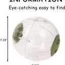 Large Hamster Wheel Sport Running Ball Hamster Toys for Hamsters Guinea Pig Mice Ferret Small Pet 7.3 x 7.3 x 7.3