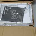 OLIXIS 7 Drawer Dresser for Bedroom, Wide Fabric Storage Tower with Wooden Top and Metal Frame, Closet Chest Organizer Furniture, TV Stand for Living Room Hallway, White