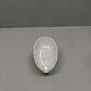 Soap Dish Set, Self Draining Bar Soap Holder for Bathroom Sink, Leaf Shaped Drainage Soap Dish Ceramic Marble Porcelain Decorative Soap Dishes 1PCS, No Suction Cup, ANTIS'S HOME