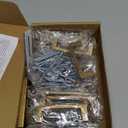 Ravinte 30 Pack Solid 3 Inch Kitchen Square Cabinet Handles Antique Brass Pulls Drawer Pulls Kitchen Cabinet Hardware Handles