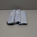 3 x Weather Stripping Door Seal Strip, 118'' Foam Weatherstripping Window Sealer Winter, Door Soundproofing Self Adhesive Window Door Insulation Strip for Exterior Door, Draft Stopper Gap Filler (White)