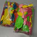 2 x Pink and Yellow Balloon Arch Kit for Fruit Theme Birthday Party, 5 inch; 10 inch; 18 inch