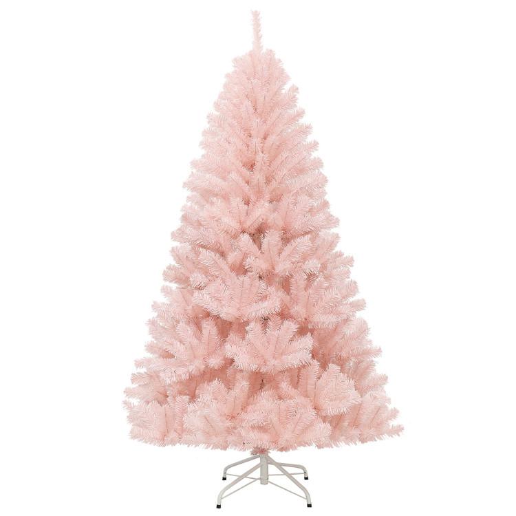 6 ft. Artificial Unlit Christmas Tree Hinged Full Fir Tree with Metal Stand Holiday Season 6 ft. Artificial Unlit Christmas Tree Hinged Full Fir Tree with Metal Stand Holiday Season