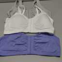 Fruit of the Loom Women's Multi-Pack Front Closure Cotton Bra size 40