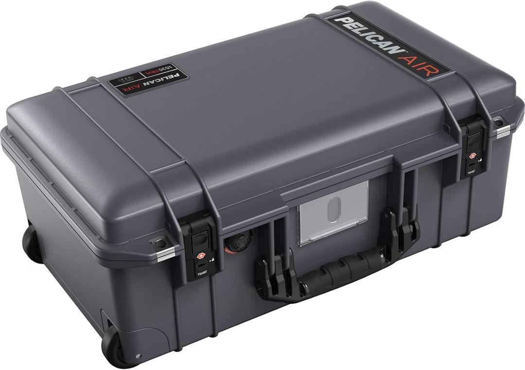Pelican Air 1535 Travel Case - Carry On Luggage, Gray 