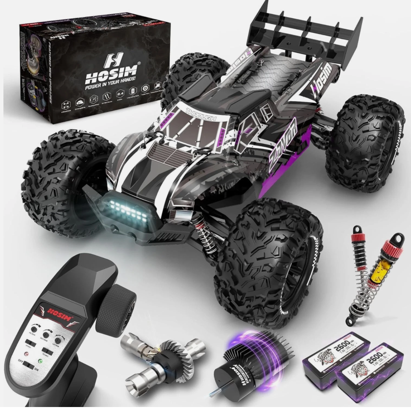 1:10 Brushless RC Car for Adults - 68+ Km/h Off-Road & Waterproof Performance
