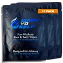 Wash Yo Self Body Wipes - Individually Packaged Disposable Wet Wipes for Kids and Adults - 10 pack