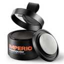 2 x IMPERIO Root Touch Up Hair Powder for Concealing Hair Loss instantly - Hairline Powder for Women & Men - Water resistant Root Cover Up for Thinning Hair in Premium Hairdressing Quality (Dark Brown)