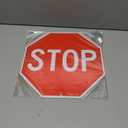 2 x ANLEY Stop Sign 12 X 12 In - Diamond Grade Reflective at Nights - 40 Mil Thick Rust-Free Aluminum - Easy Mounting - Street Road Slow Warning Metal Warning Signs Octagon Outdoor Use