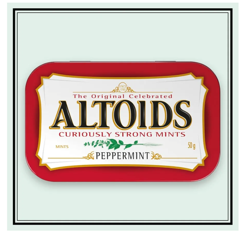 Altoids Classic Peppermint Breath Mints, 3.33 Ounce (Pack of 9) BBD: 12/2025