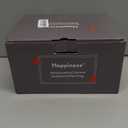 Happiness Self-Heating Travel Mug 20oz,Smart Rechargeable Electric Temperature Control Heated Coffee Cup (Black)