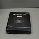 LTE 50W LED Work Light, 4300LM 500W Equivalent Portable Light IP66 Waterproof Outdoor Flood Lights 16.4FT Cable with Plug Switch, 5000K Daylight, Adjustable Job Site Lighting for Garage Workshop