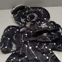 Tinlyfinly Infant Car Seat Insert with Removable Cushion for Preemie to Toddler, Reversible Newborn Carseat Insert for Baby Head Body Support, Fits for Stroller, Baby Swing, Bouncer (Black Star)