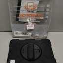 Case for iPad Pro 11 Inch (2022/2021/ 2020/2018): Silicone Cover for iPad 11 (4th/ 3rd/ 2nd/ 1st) Generation with Screen Protector- Stand- Handle- Shoulder Strap- Pencil Holder- Black