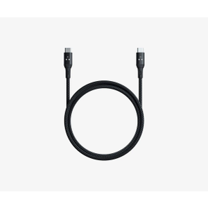 Onylin USB C Cable, [Baab Series] 4 in 1 100W USB C to USB C Cable 5ft Flat Nylon Braided Fast Charging Cord with Data Transfer Combo L/Type C/USB A Port for iPhone iPad MacBook