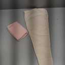 Microfiber Hair Towel Wrap Turban (Pink and Beige)